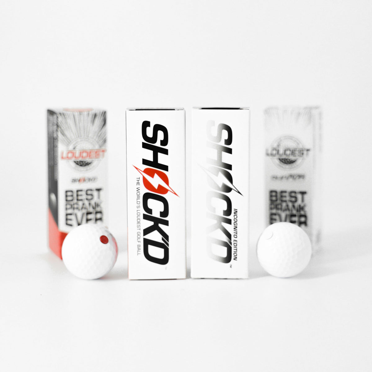SHOCK'D Prank Golf Balls (3-Pack)