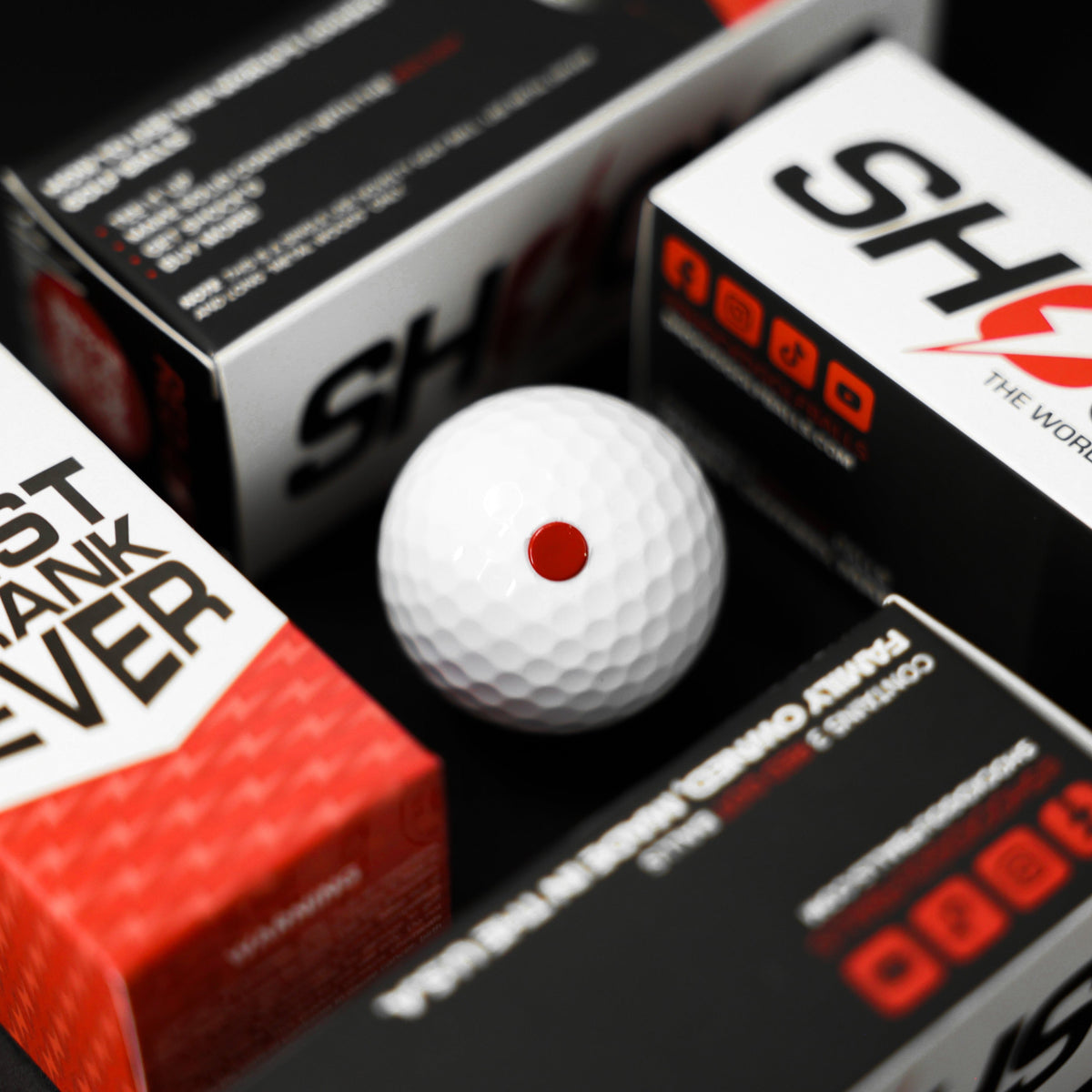 SHOCK'D Prank Golf Balls - 4-Sleeve Bundle (Buy 3, Get 1 Free)