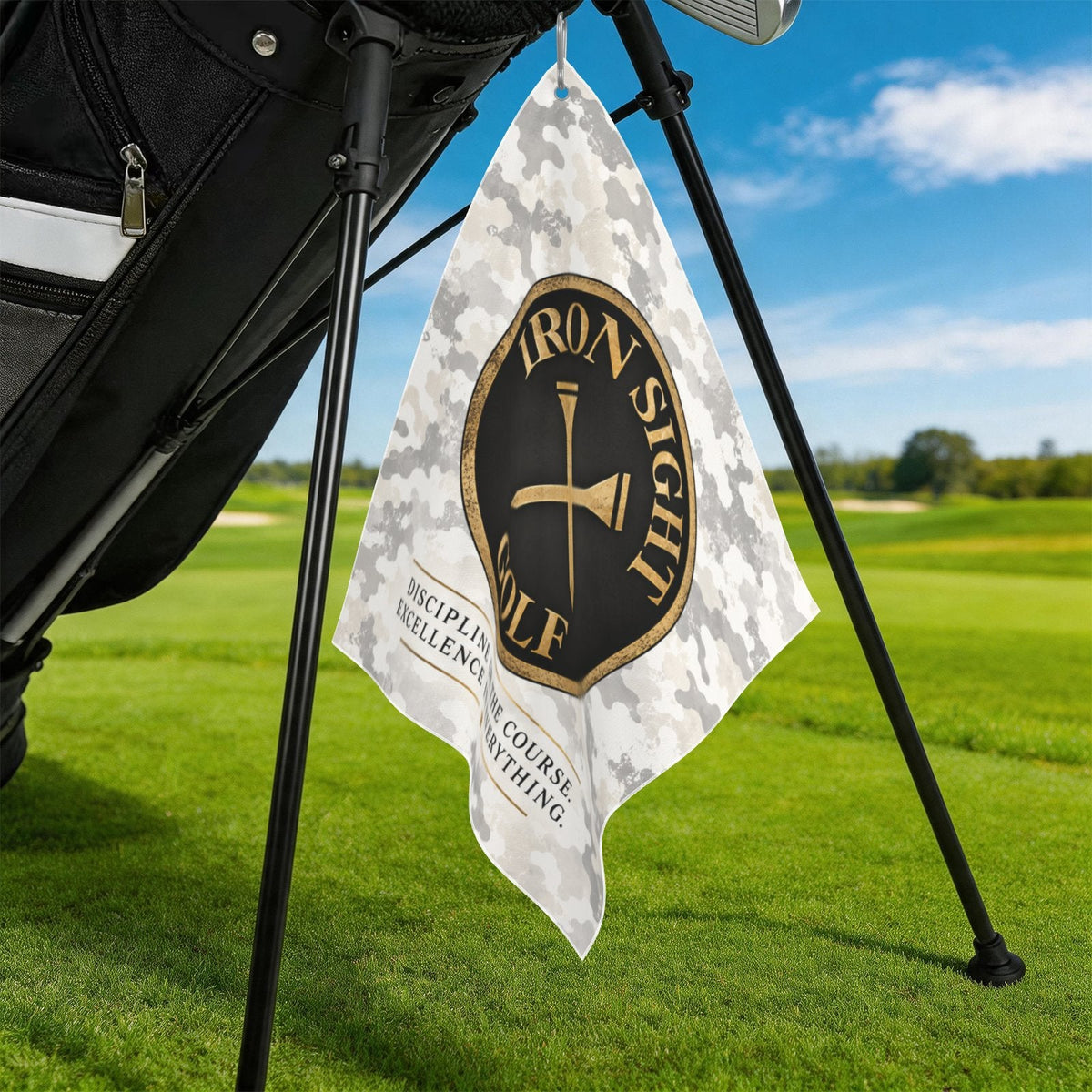 Snowbird Camo Golf Towel