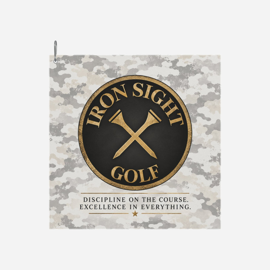 Snowbird Camo Golf Towel
