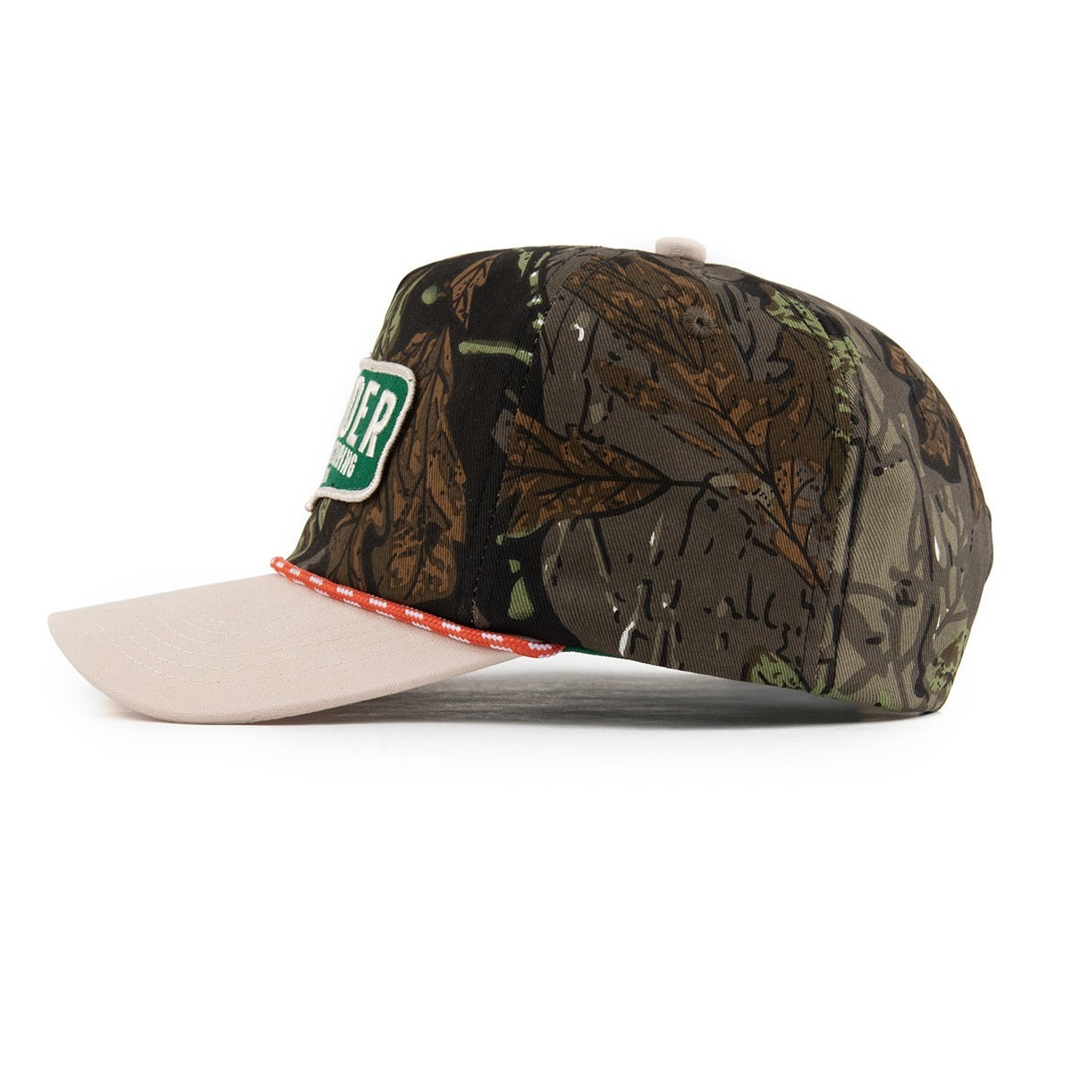 Out Yonder The Shop Hat - Camo Rope Snapback