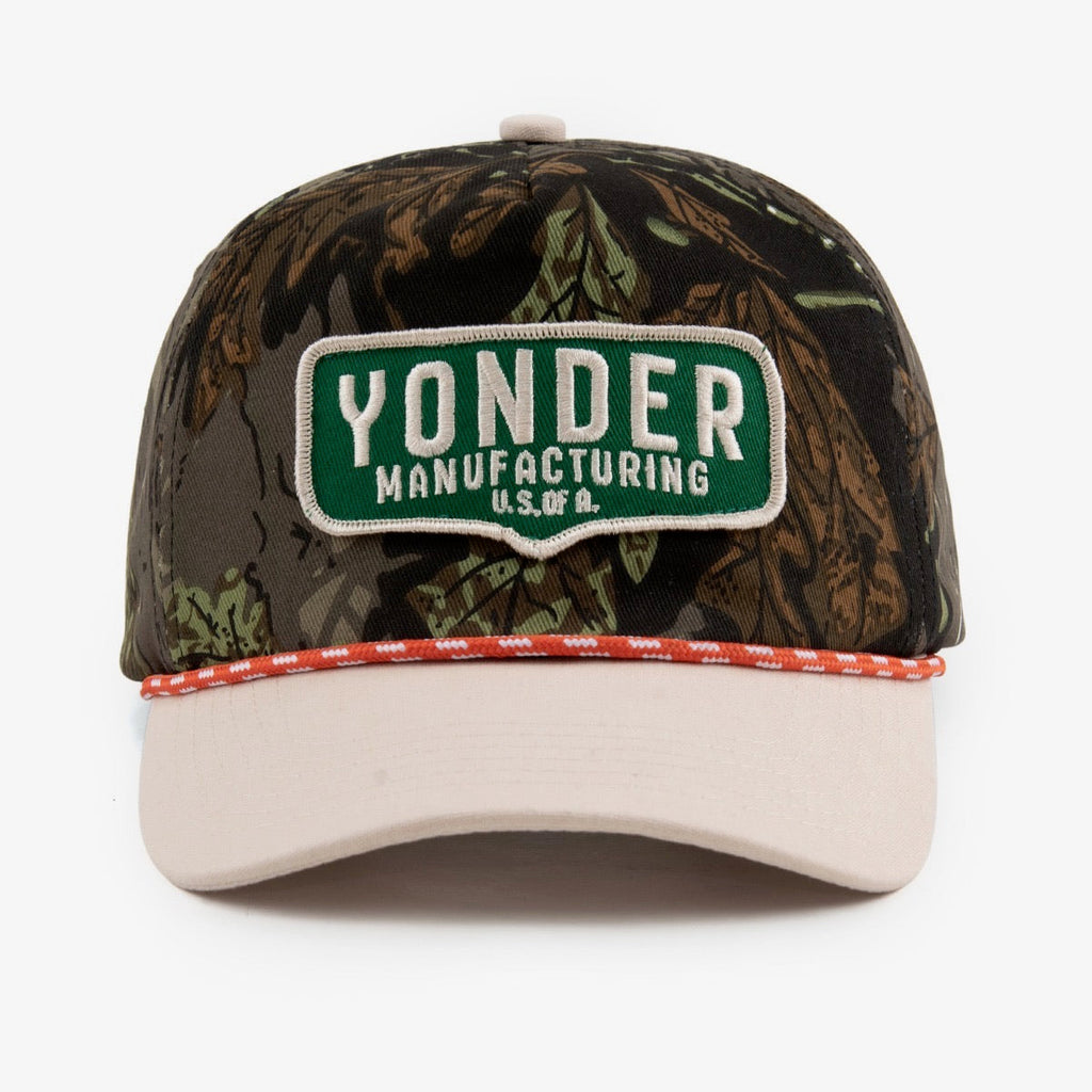 Out Yonder The Shop Hat - Camo Rope Snapback