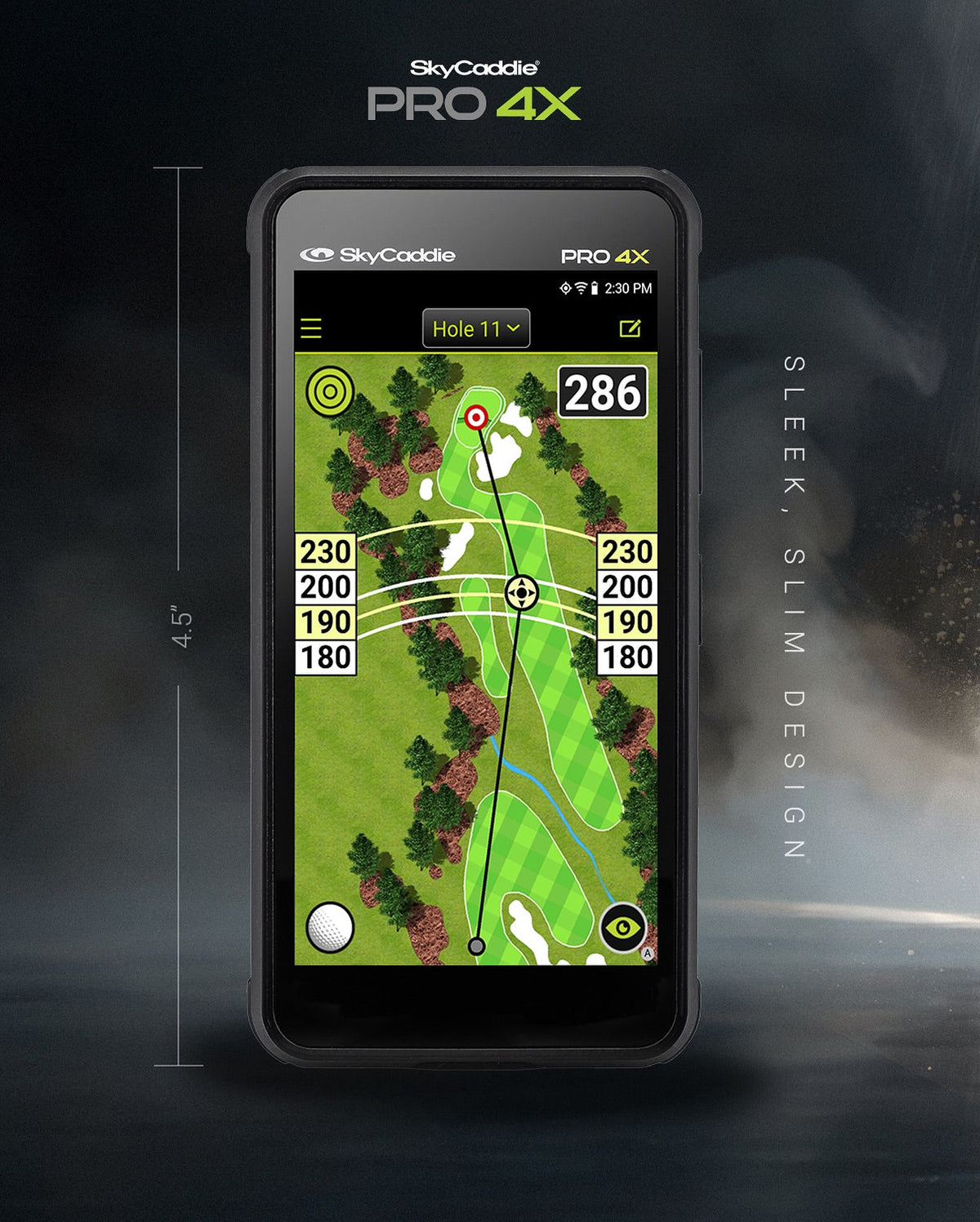 SkyCaddie PRO 4X Handheld Golf GPS