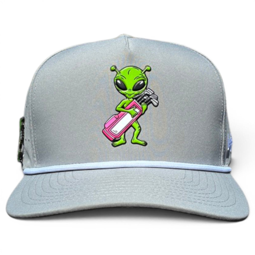 Alien Caddy Golf Hat with Magnetic Ball Marker