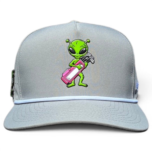 Alien Caddy Golf Hat with Magnetic Ball Marker