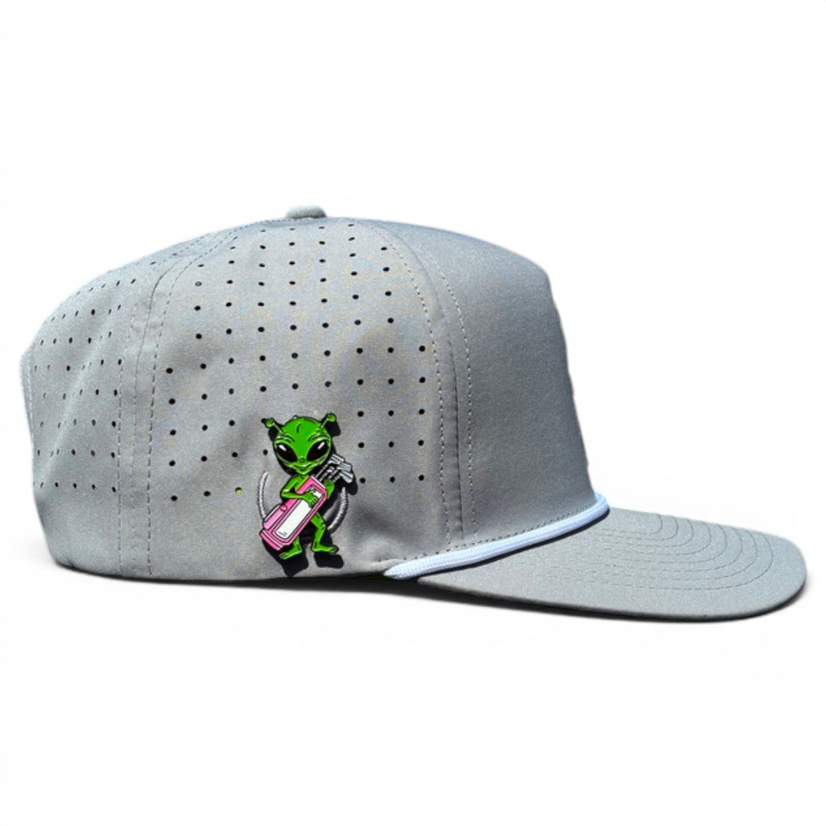 Alien Caddy Golf Hat with Magnetic Ball Marker