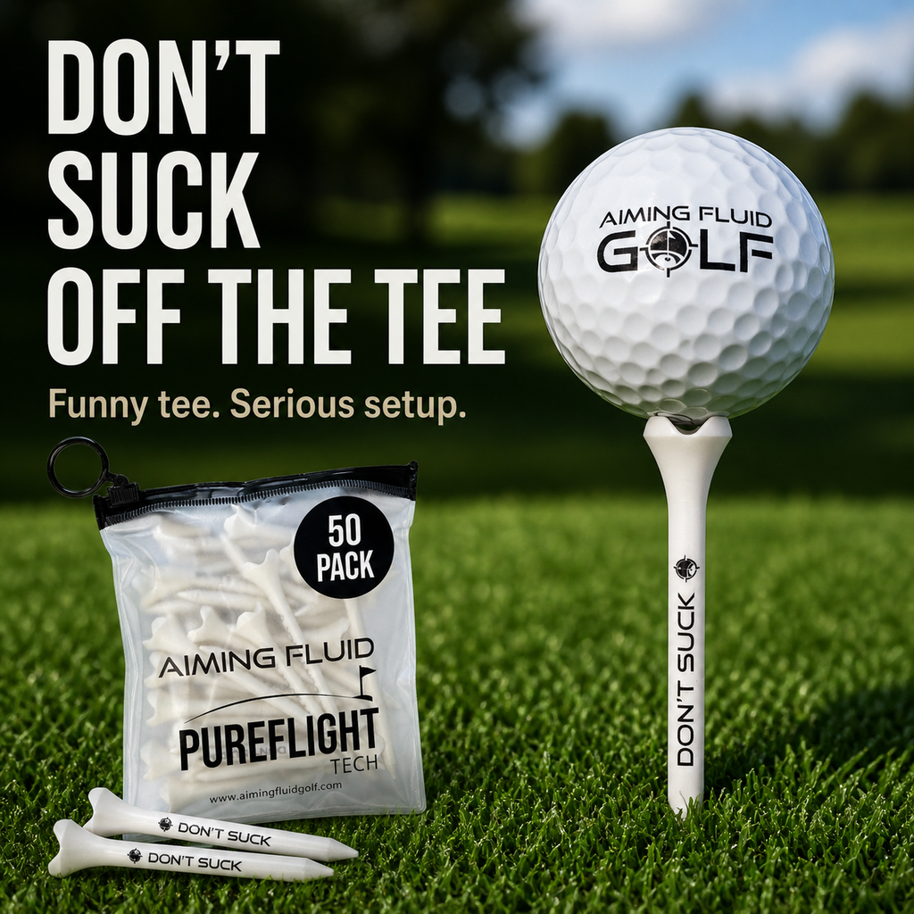 Don't Suck 4-Prong Golf Tees (50-Pack)