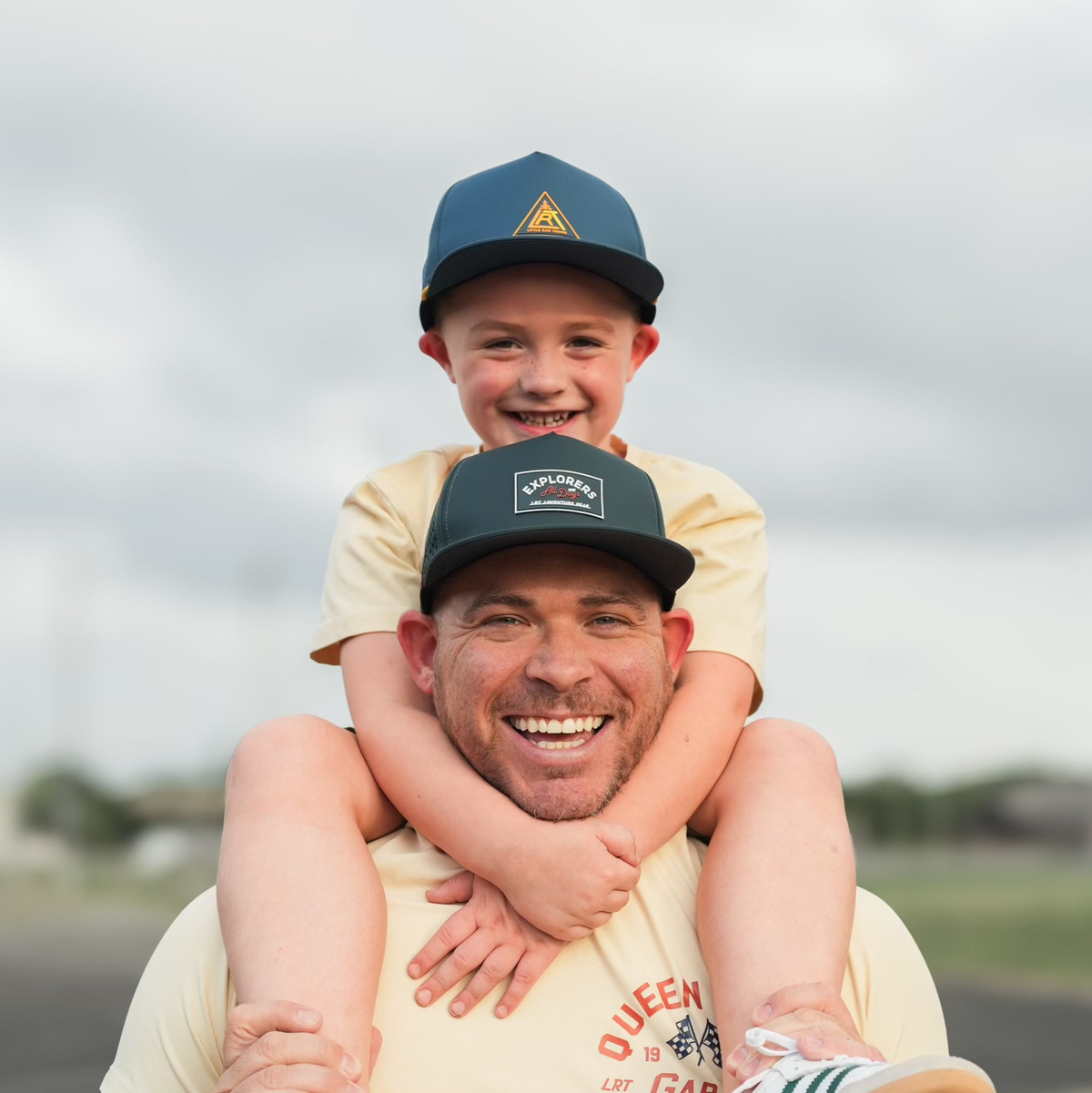 Little Rad Things Waterproof Explorer Snapback Hat - Juniper Green