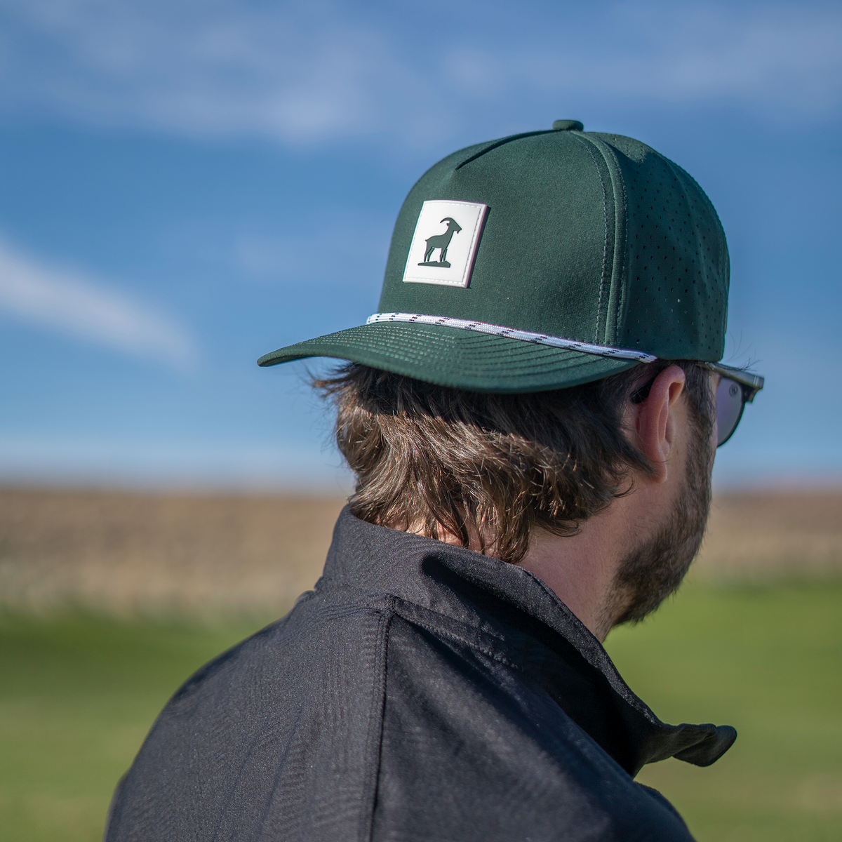 Kabra Iron Goat Rope Golf Hat with Magnetic Ball Marker