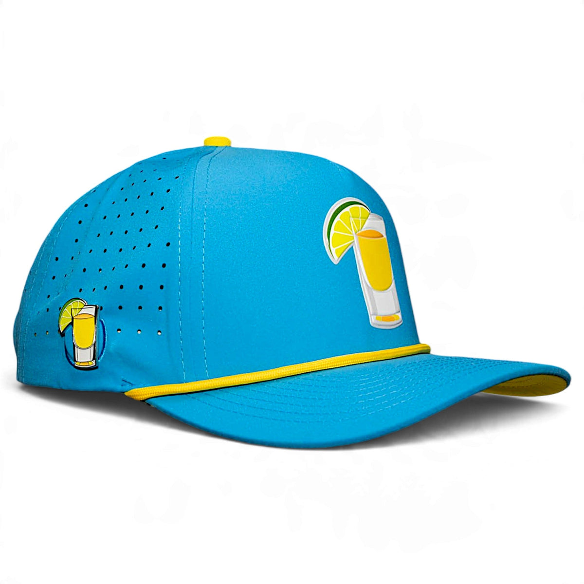 Tequila and Lime Golf Hat with Magnetic Ball Marker