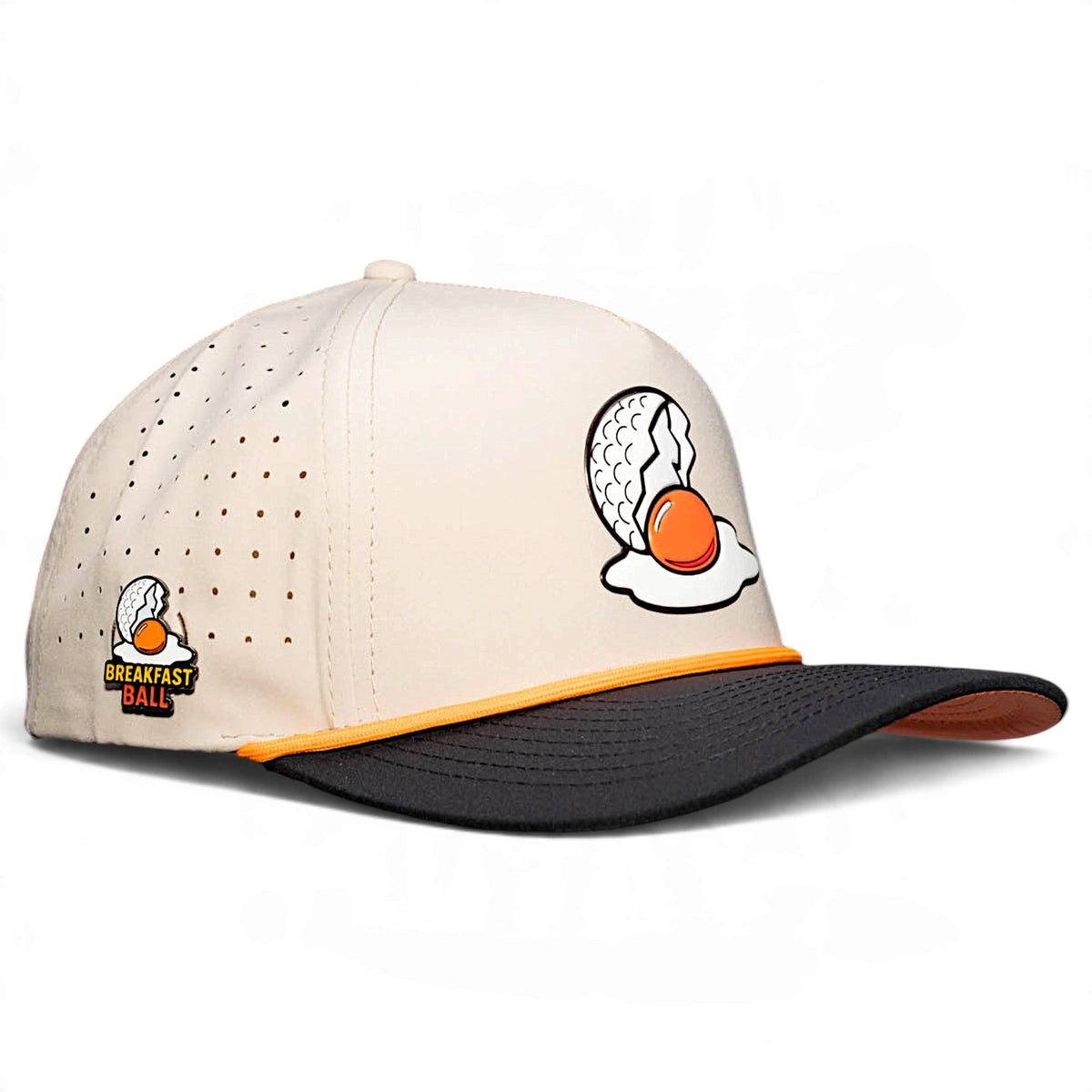 Breakfast Ball Golf Hat with Magnetic Ball Marker
