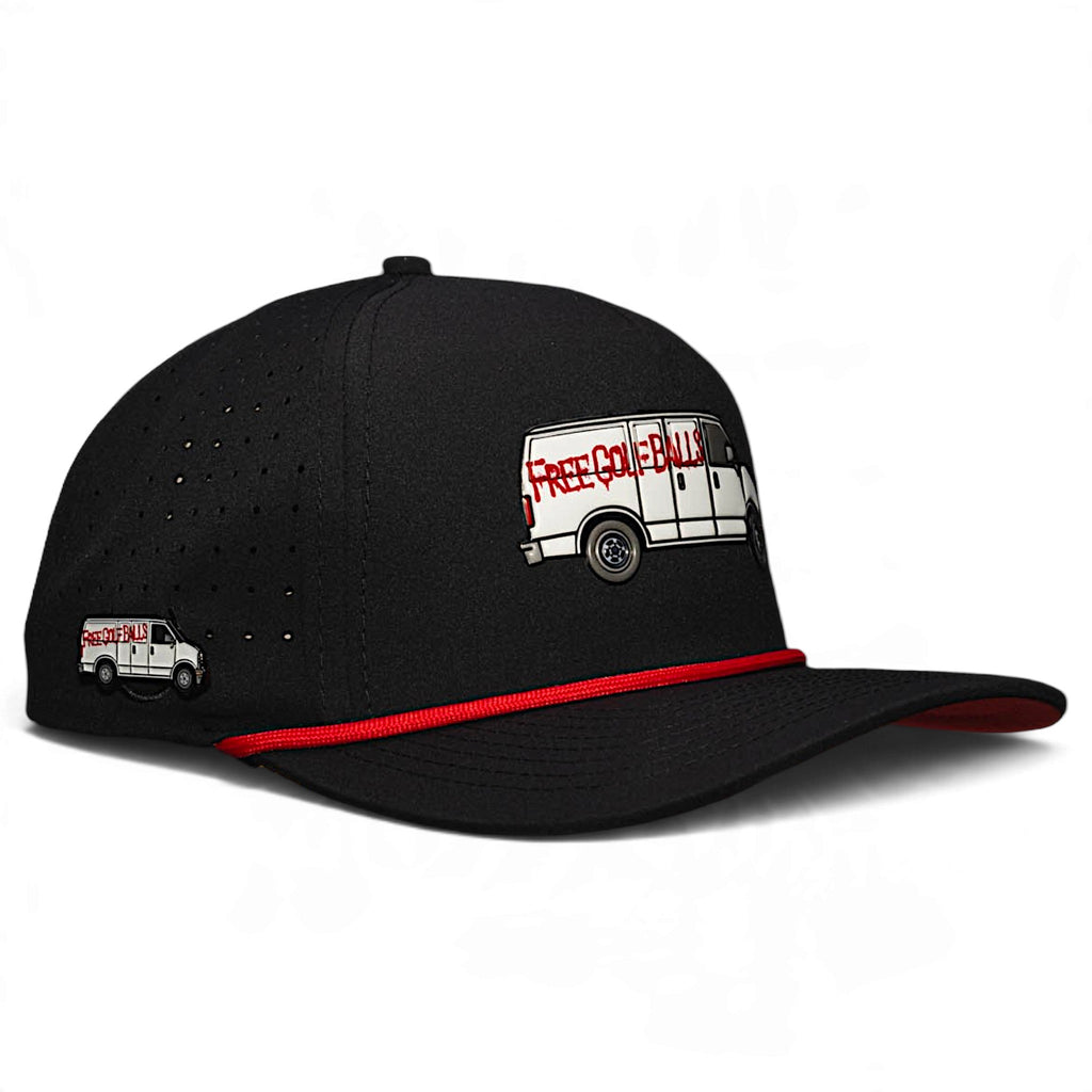 Free Golf Balls Van Golf Hat with Magnetic Ball Marker