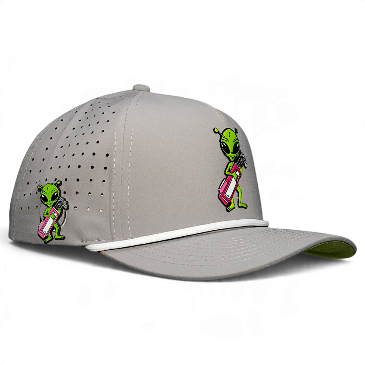 Alien Caddy Golf Hat with Magnetic Ball Marker