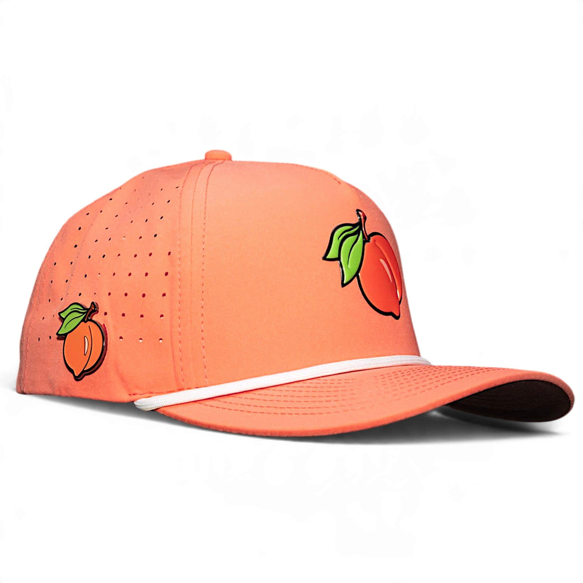 Just Peachy Golf Hat with Magnetic Ball Marker