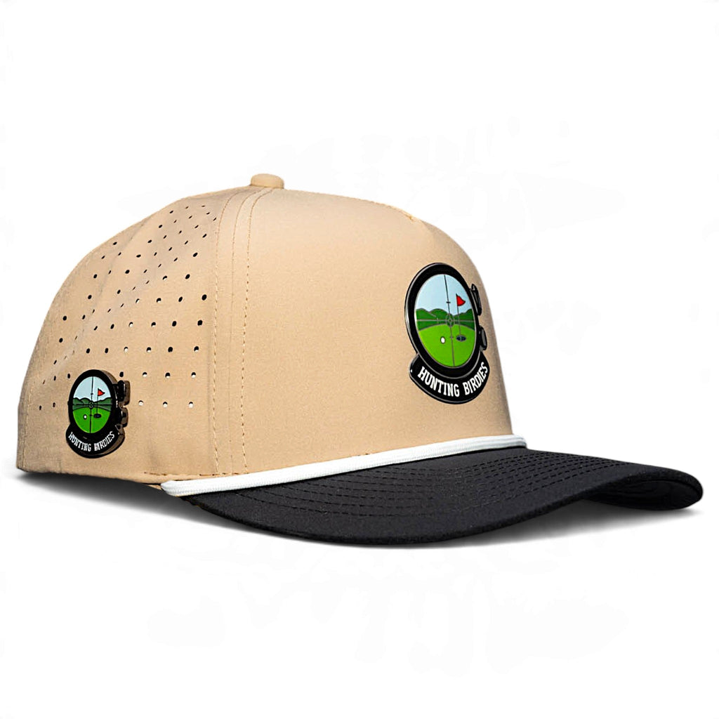 Hunting Birdies Golf Hat with Magnetic Ball Marker