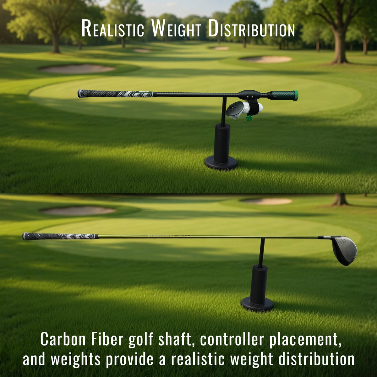 DriVR Elite VR Golf Club for Meta Quest