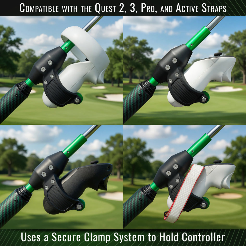 DriVR Elite Steel VR Golf Club for Meta Quest