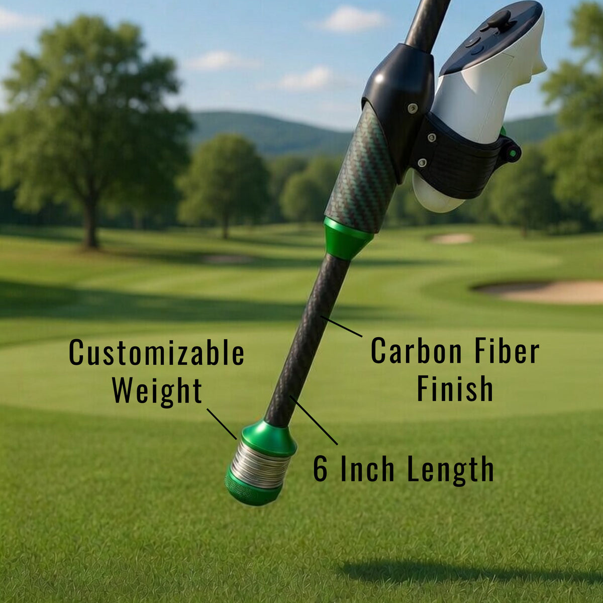 DriVR Elite Steel VR Golf Club for Meta Quest