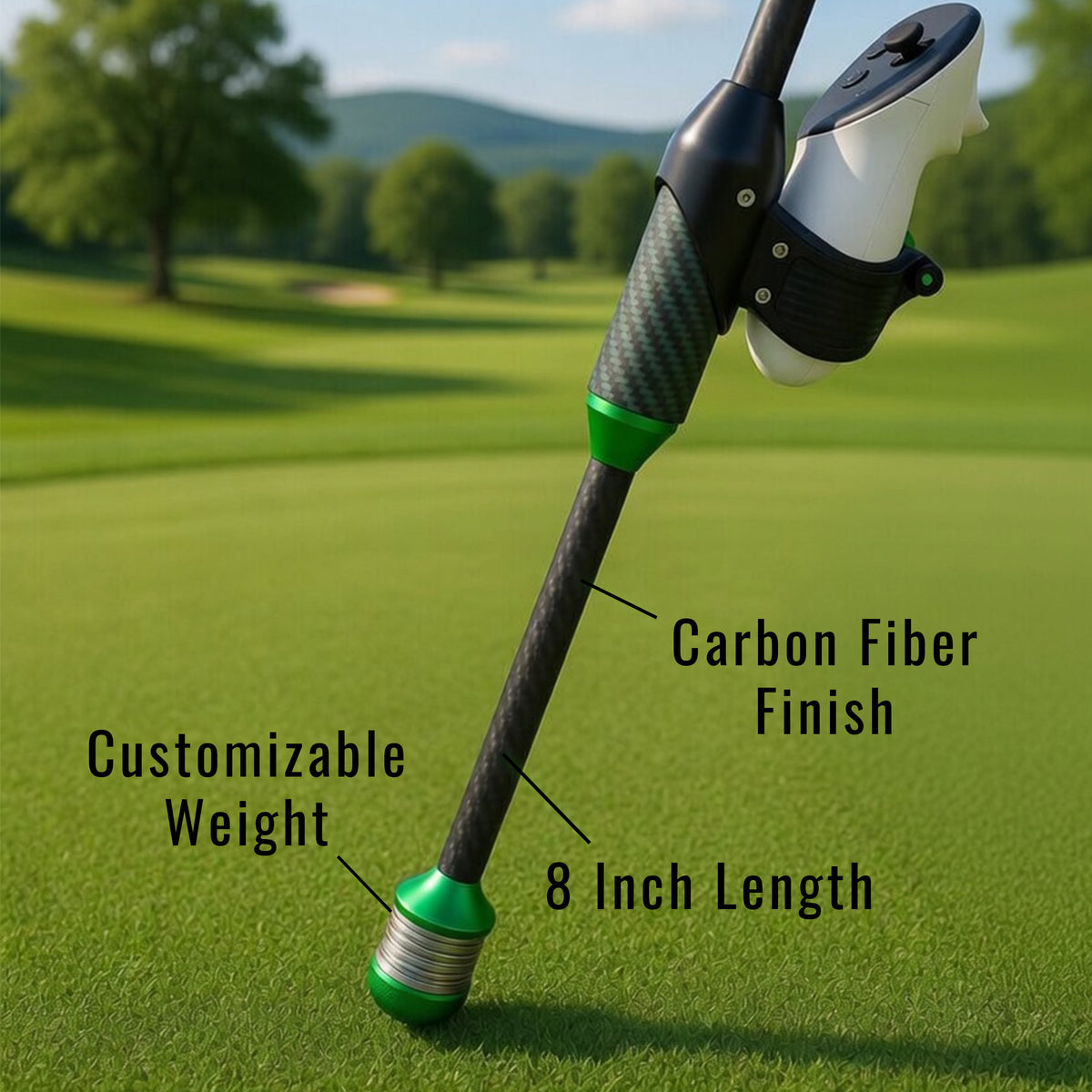 DriVR Elite Steel VR Golf Club for Meta Quest