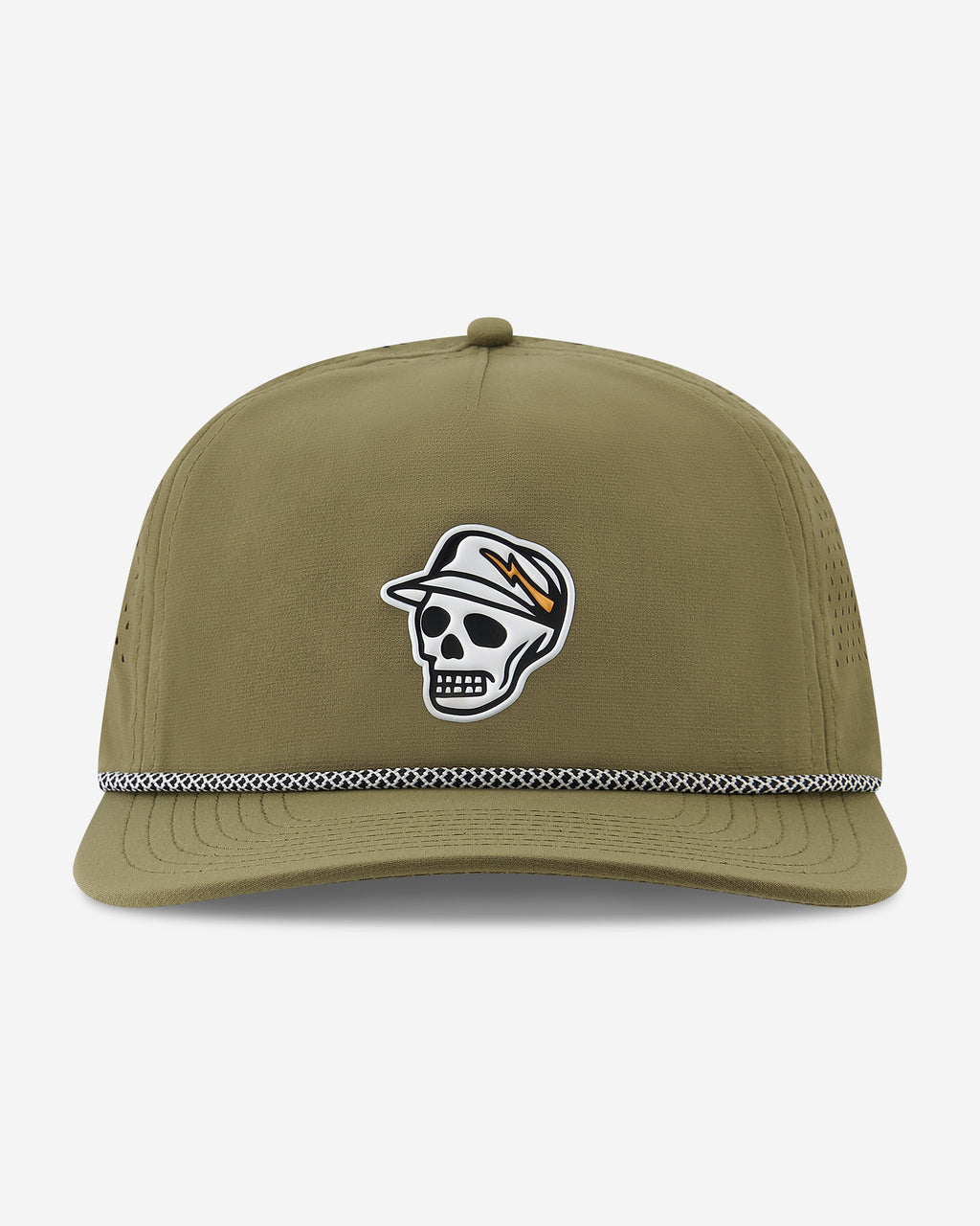 Skull Caddie Performance Rope Hat - Brindle