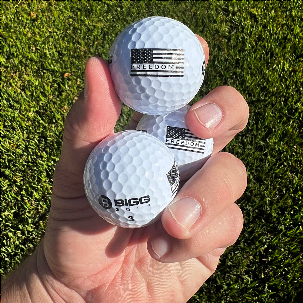 FREEDOM American Flag Golf Balls - Dozen