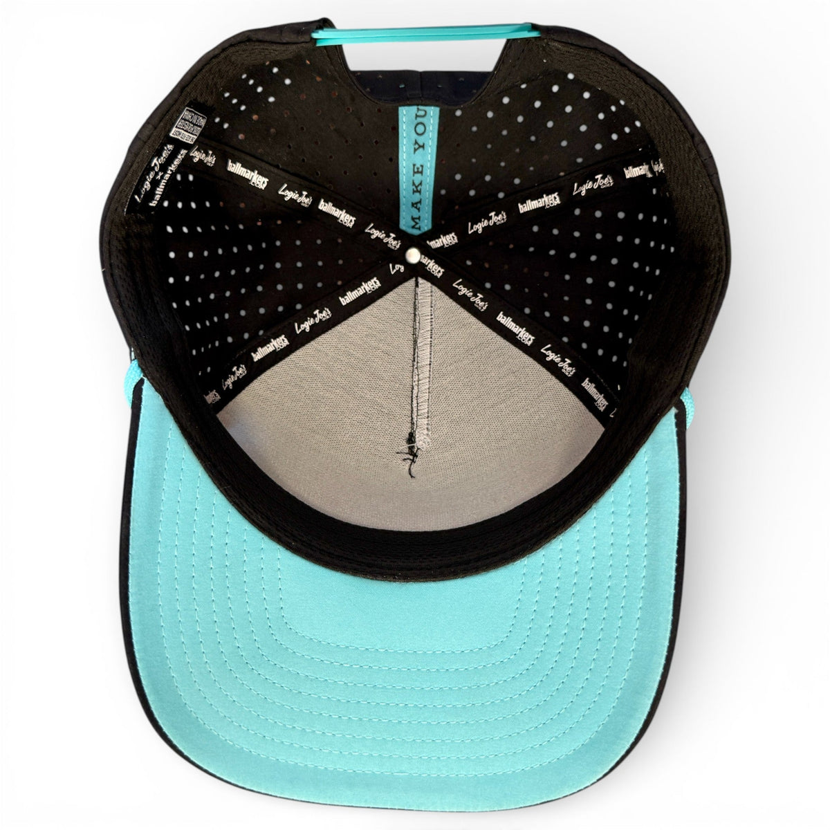 Shark Bite Golf Hat with Magnetic Ball Marker