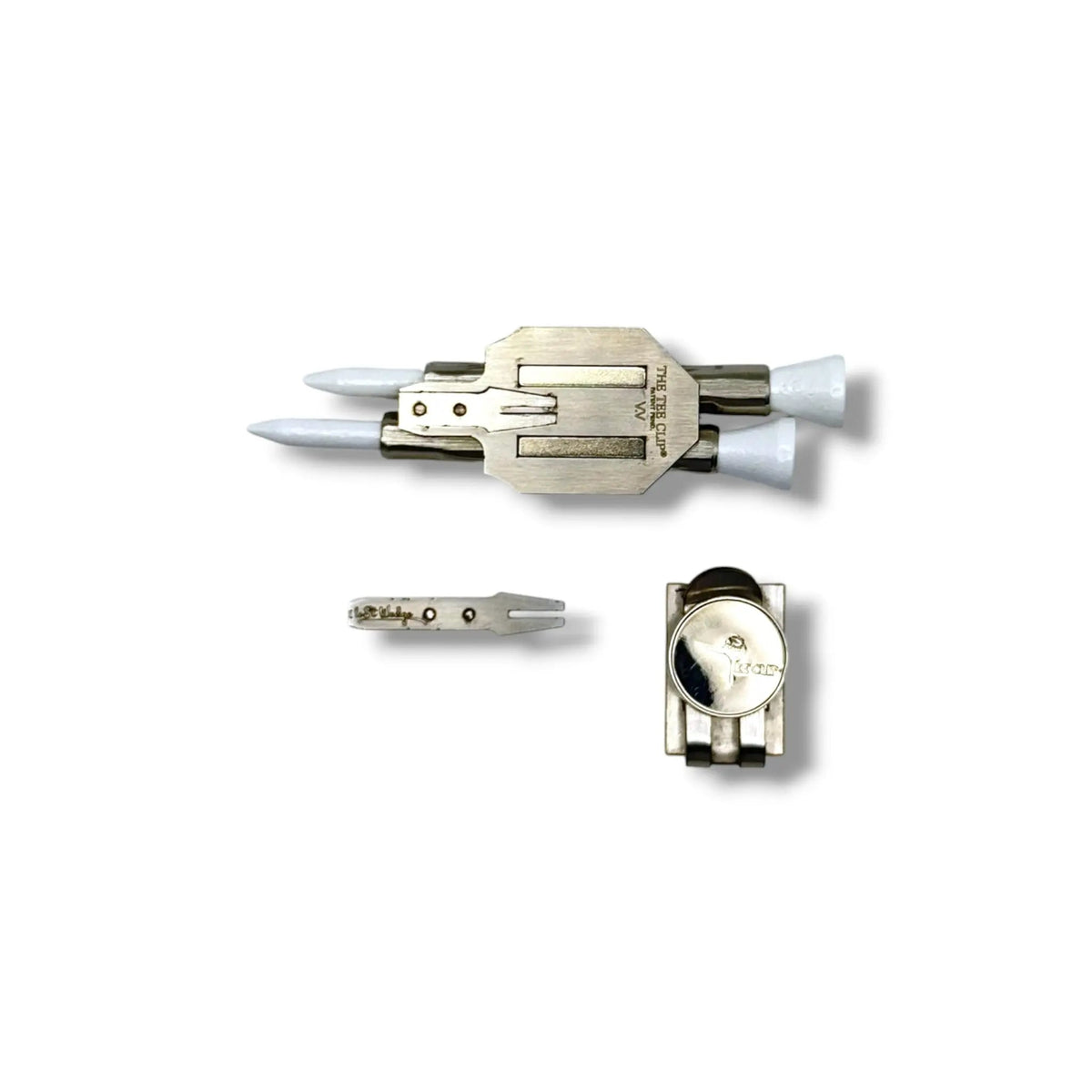 The Tee Clip V.5 Magnetic Golf Multi-Tool Kit