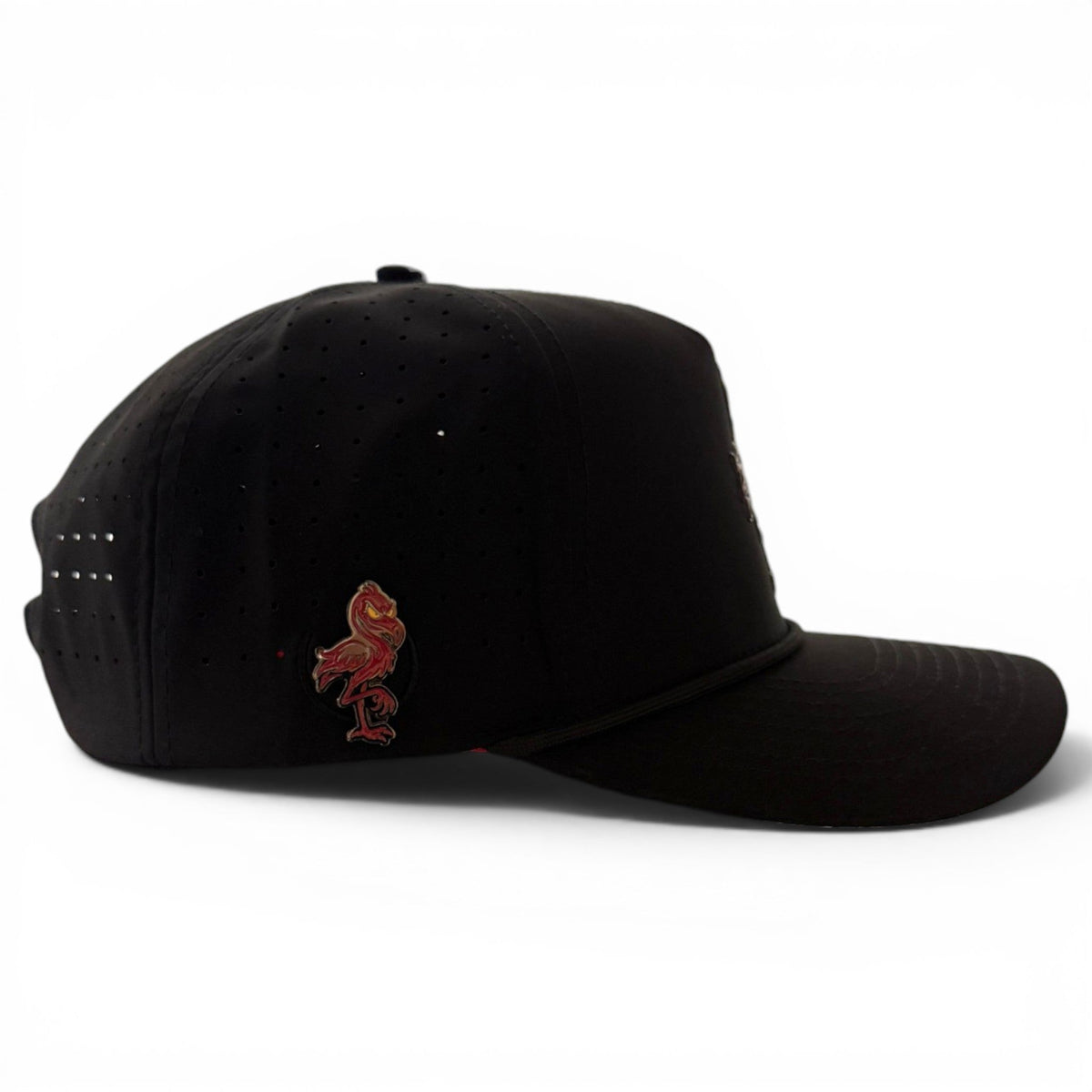 Evil Flamingo Golf Hat with Magnetic Ball Marker