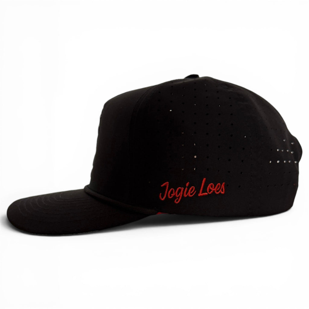 Evil Flamingo Golf Hat with Magnetic Ball Marker