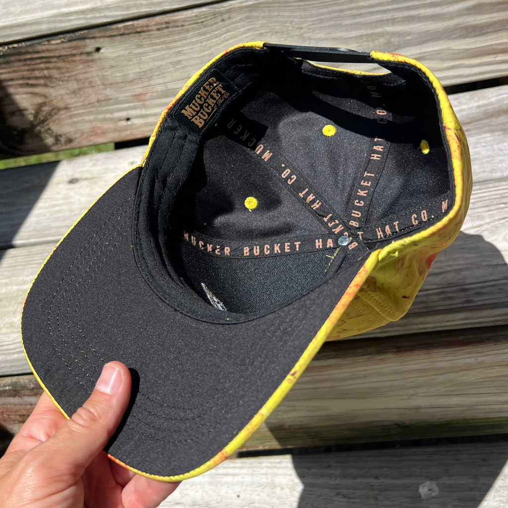 Golden Leaf Camo Duck Bucket Hat