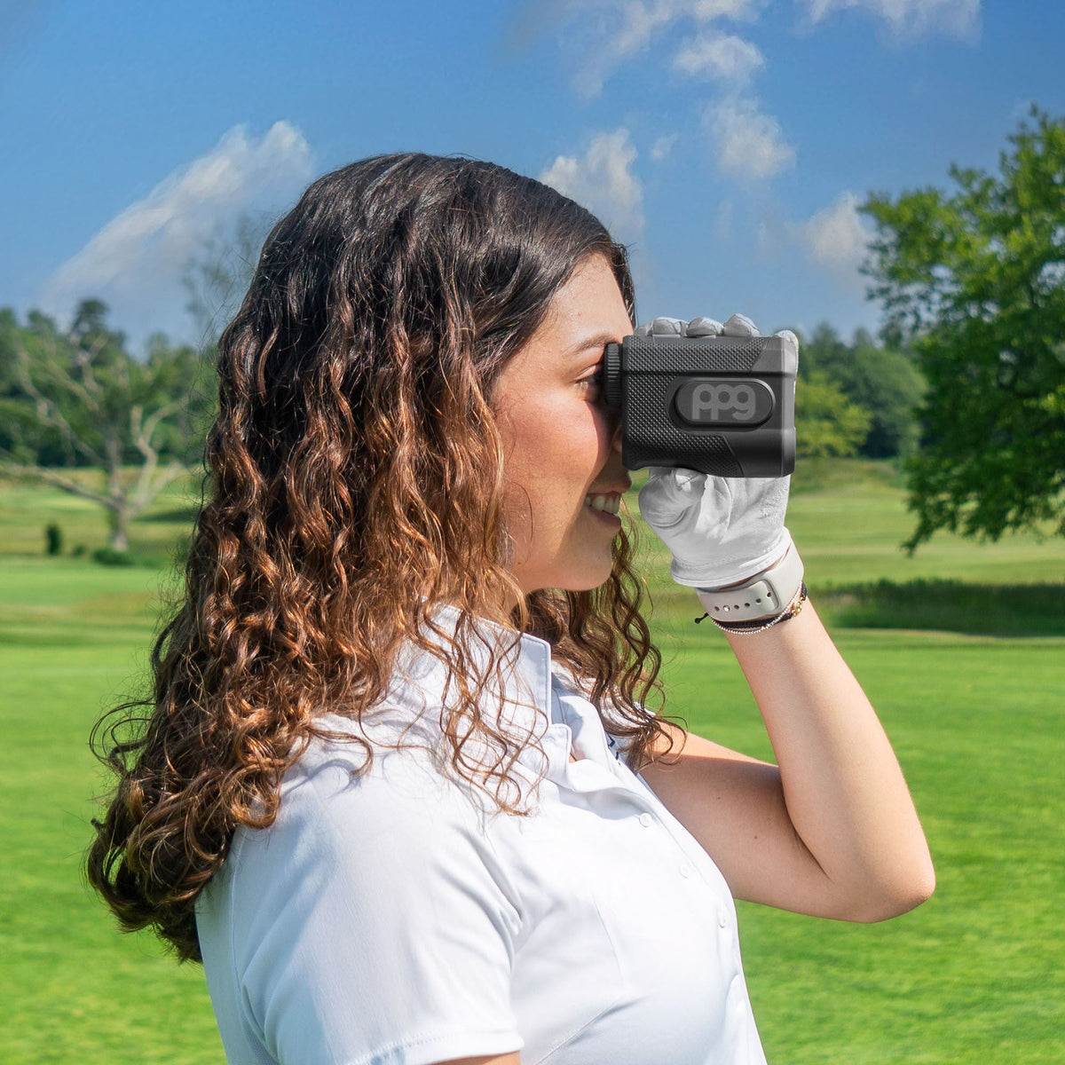 PinPointGolf A2 Magnetic Golf Rangefinder with Slope