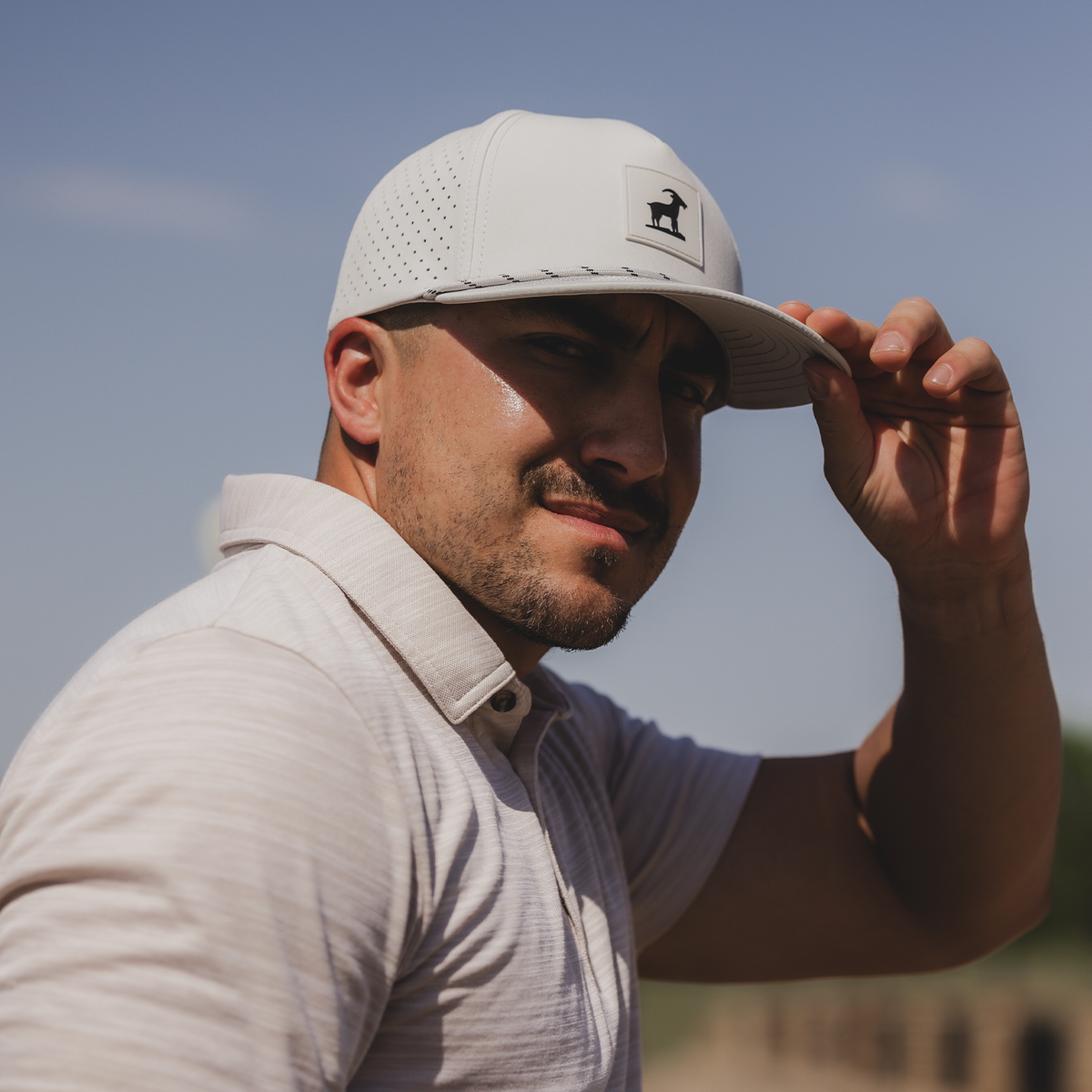 Kabra Iron Goat Rope Golf Hat with Magnetic Ball Marker