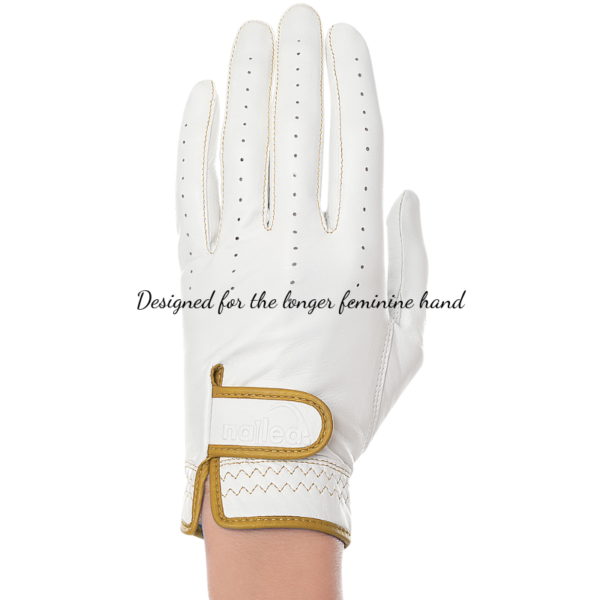 Nailed Golf Women's Elongated Leather Golf Glove