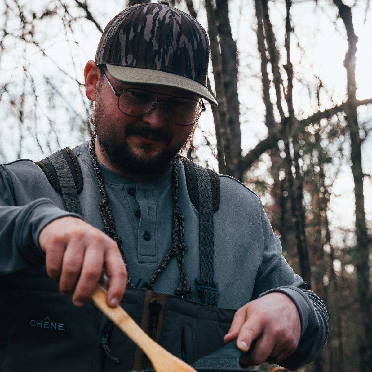 Terreno Ridge Camo Hat - Mossy Oak Original Bottomland