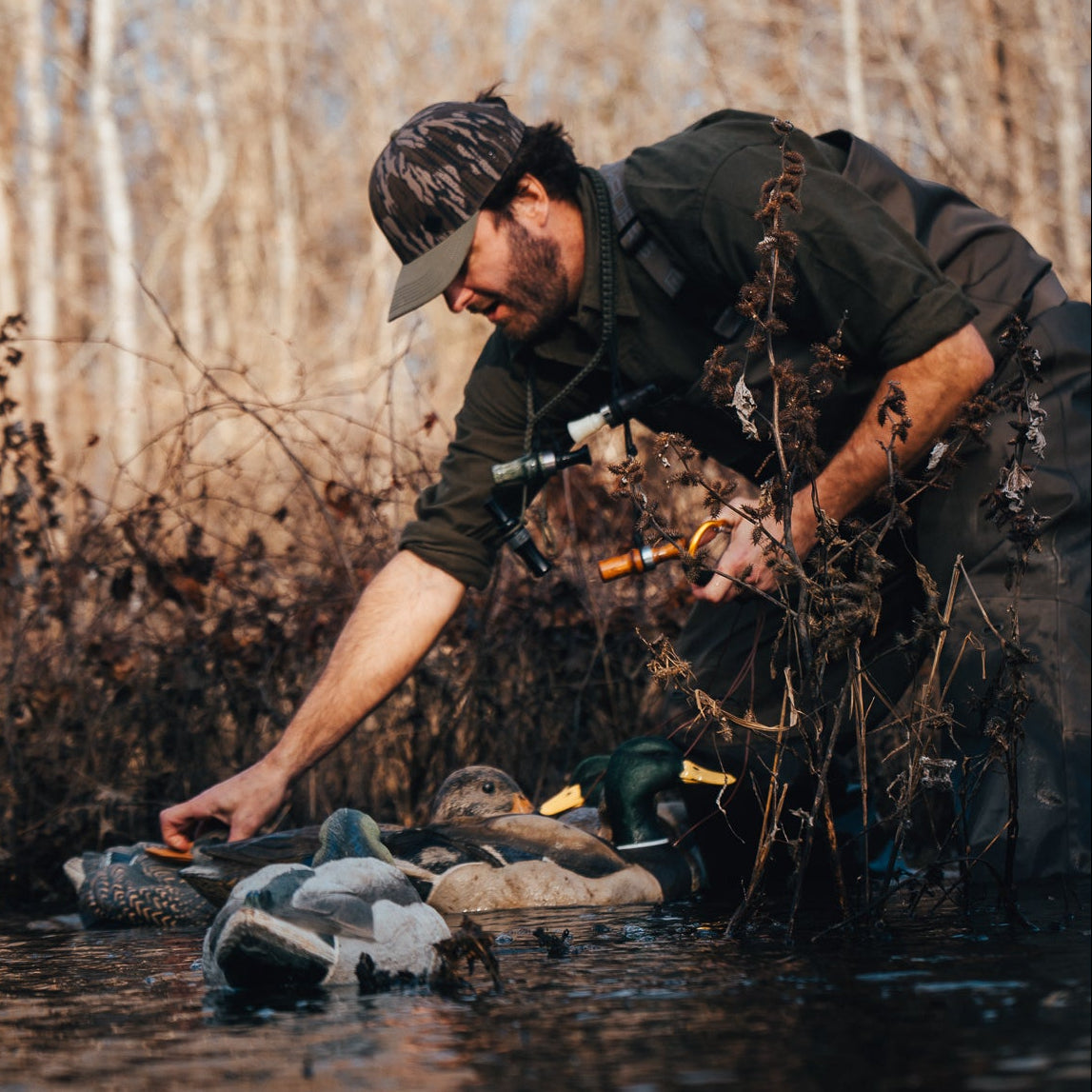 Terreno Ridge Camo Hat - Mossy Oak Original Bottomland