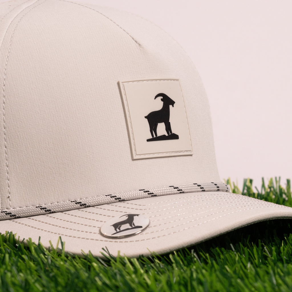 Kabra Iron Goat Rope Golf Hat with Magnetic Ball Marker