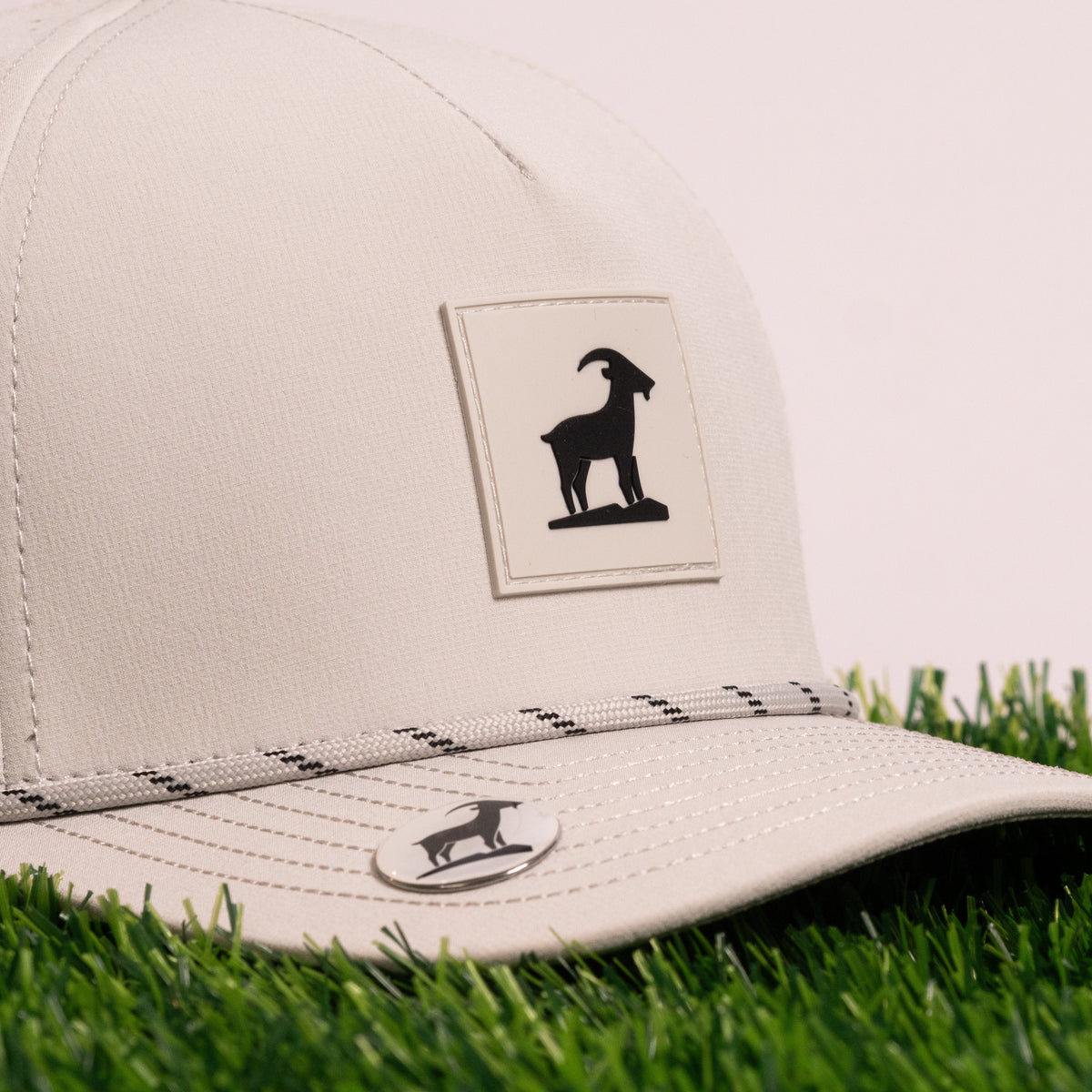 Kabra Iron Goat Rope Golf Hat with Magnetic Ball Marker