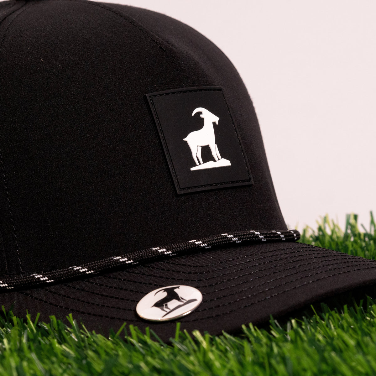 Kabra Iron Goat Rope Golf Hat with Magnetic Ball Marker