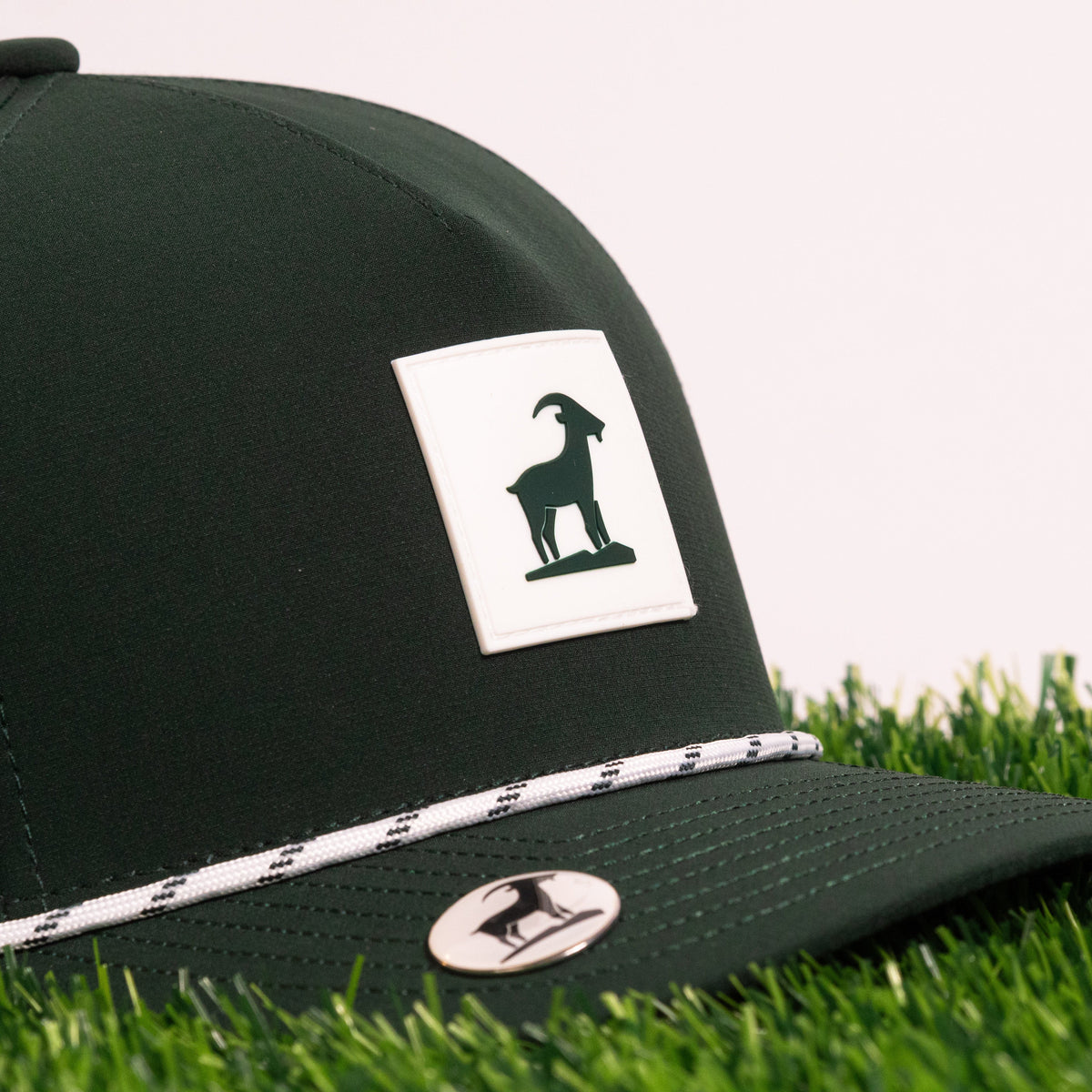 Kabra Iron Goat Rope Golf Hat with Magnetic Ball Marker