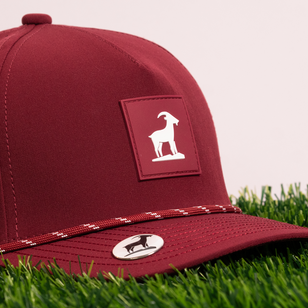 Kabra Iron Goat Rope Golf Hat with Magnetic Ball Marker