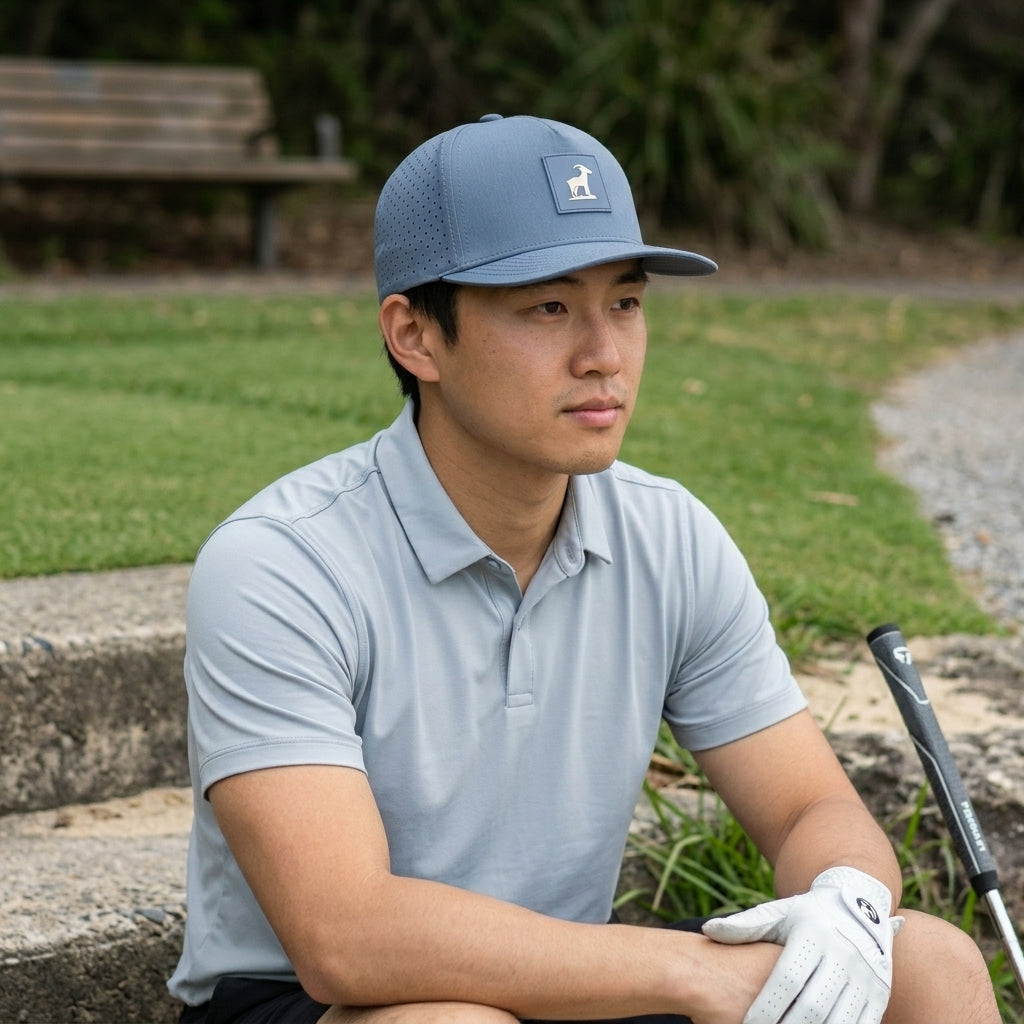 Kabra Iron Goat Rope Golf Hat with Magnetic Ball Marker