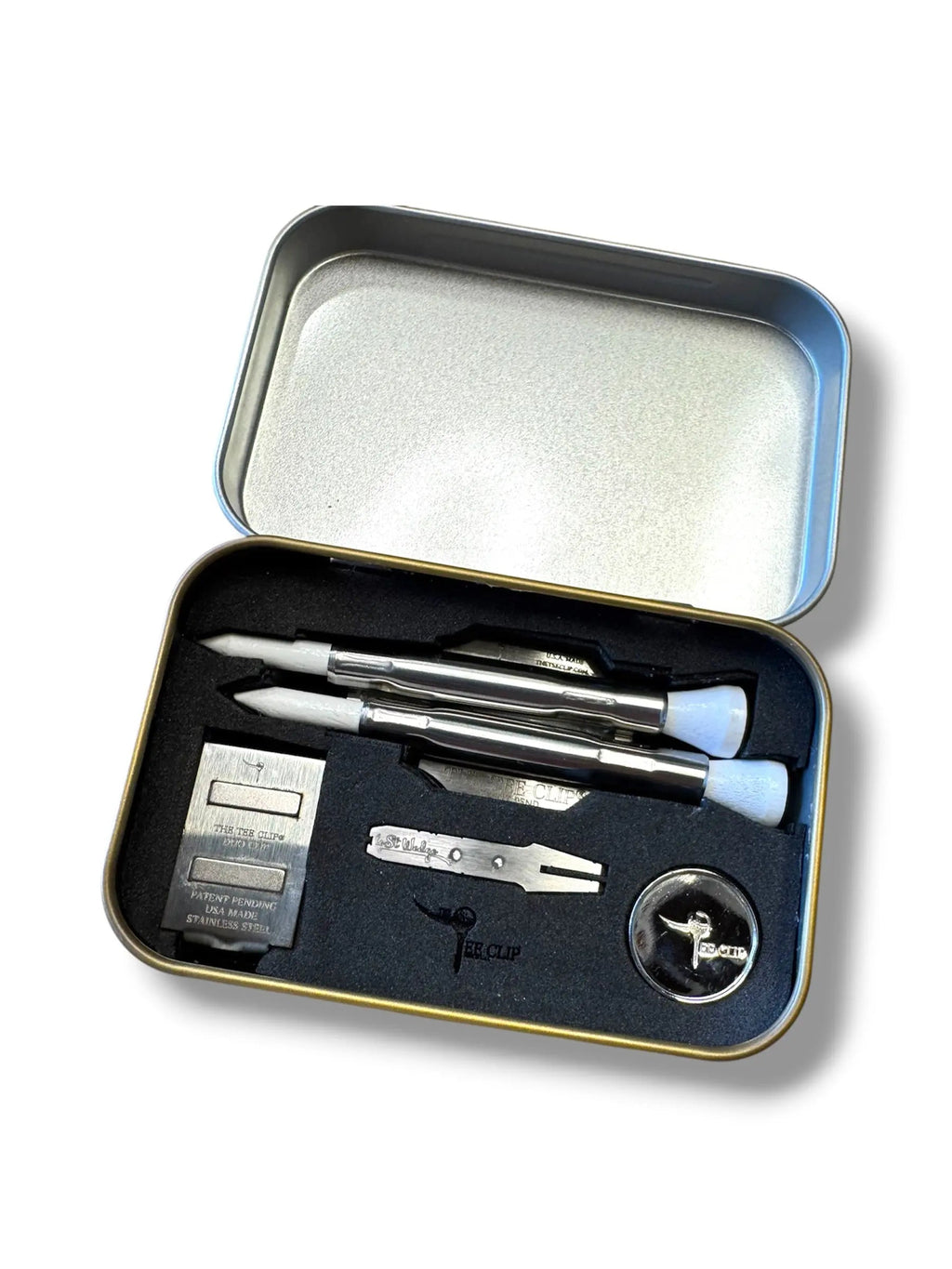 The Tee Clip V.5 Magnetic Golf Multi-Tool Kit