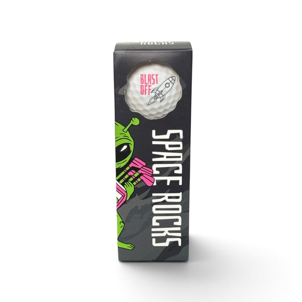 Space Rocks Distance Golf Balls - 2-Piece, Dozen