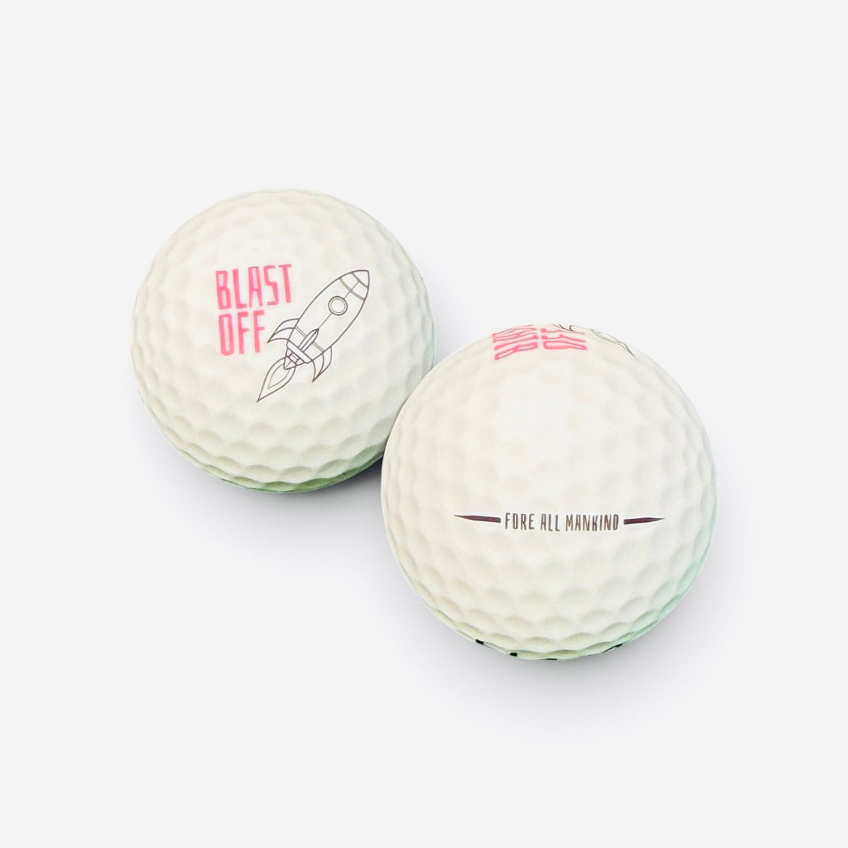 Space Rocks Distance Golf Balls - 2-Piece, Dozen
