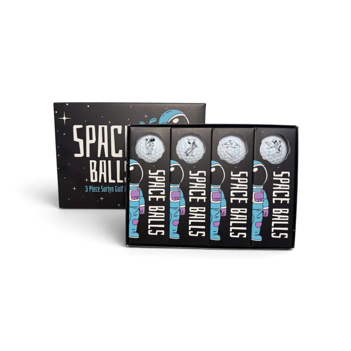Space Balls Pro Series Golf Balls - 3-Piece, Dozen