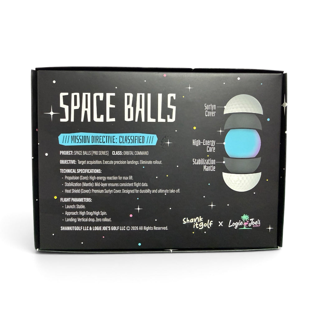 Space Balls Pro Series Golf Balls - 3-Piece, Dozen
