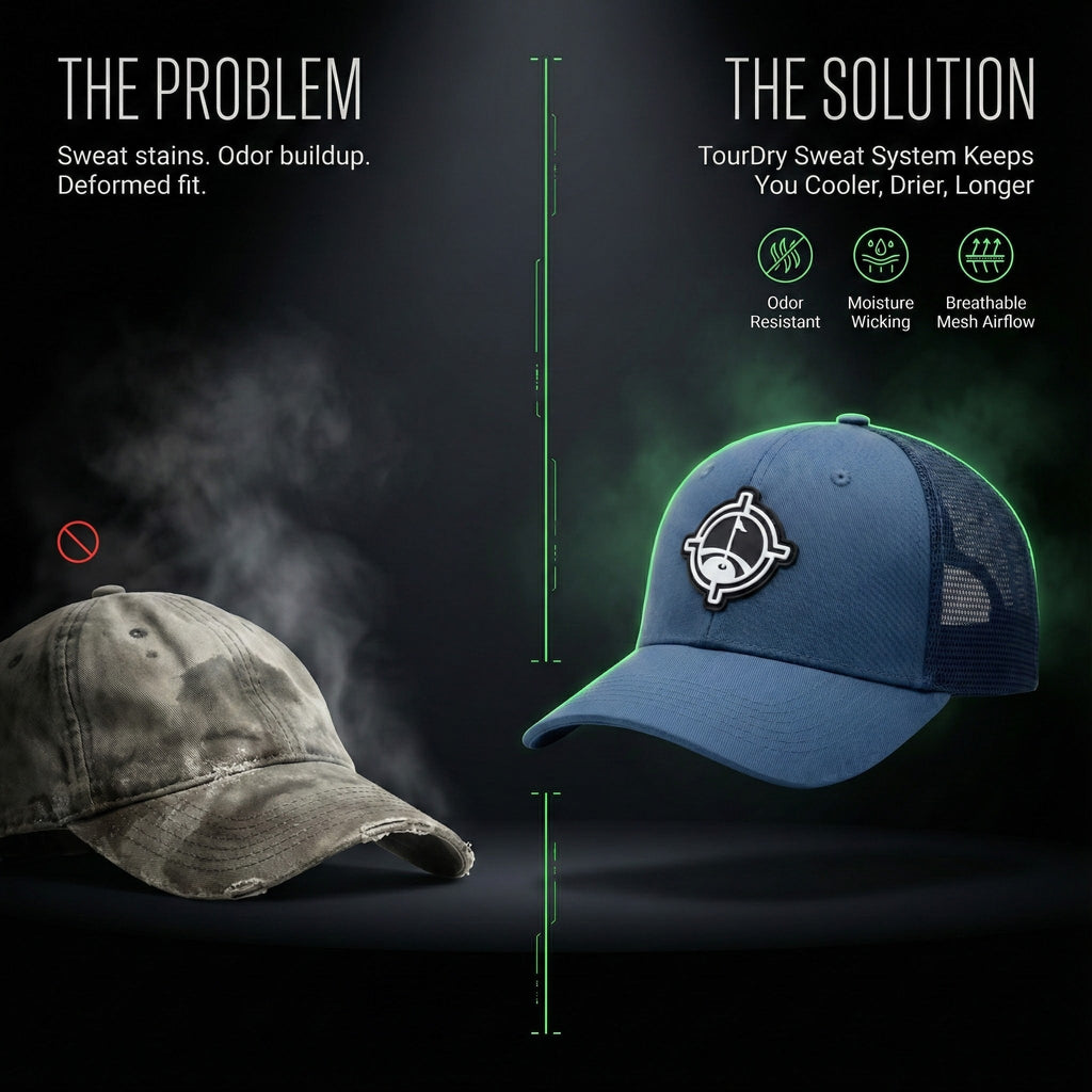 Aiming Fluid TourDry Performance Golf Hat