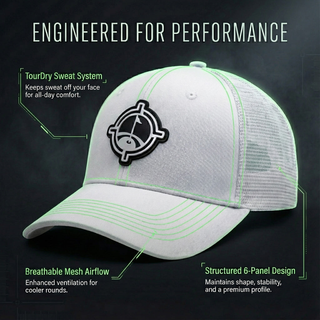 Aiming Fluid TourDry Performance Golf Hat