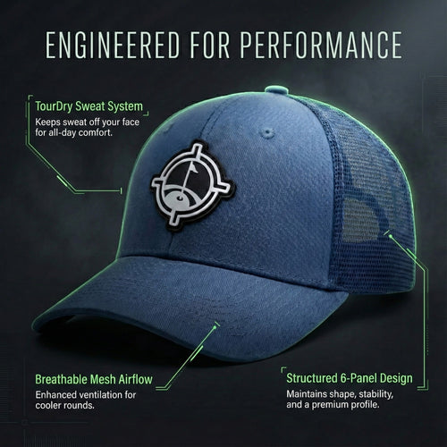 Aiming Fluid TourDry Performance Golf Hat