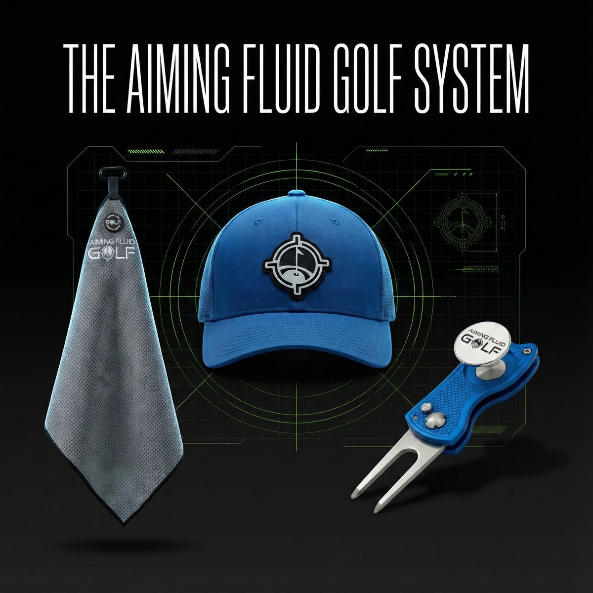 Aiming Fluid TourDry Performance Golf Hat
